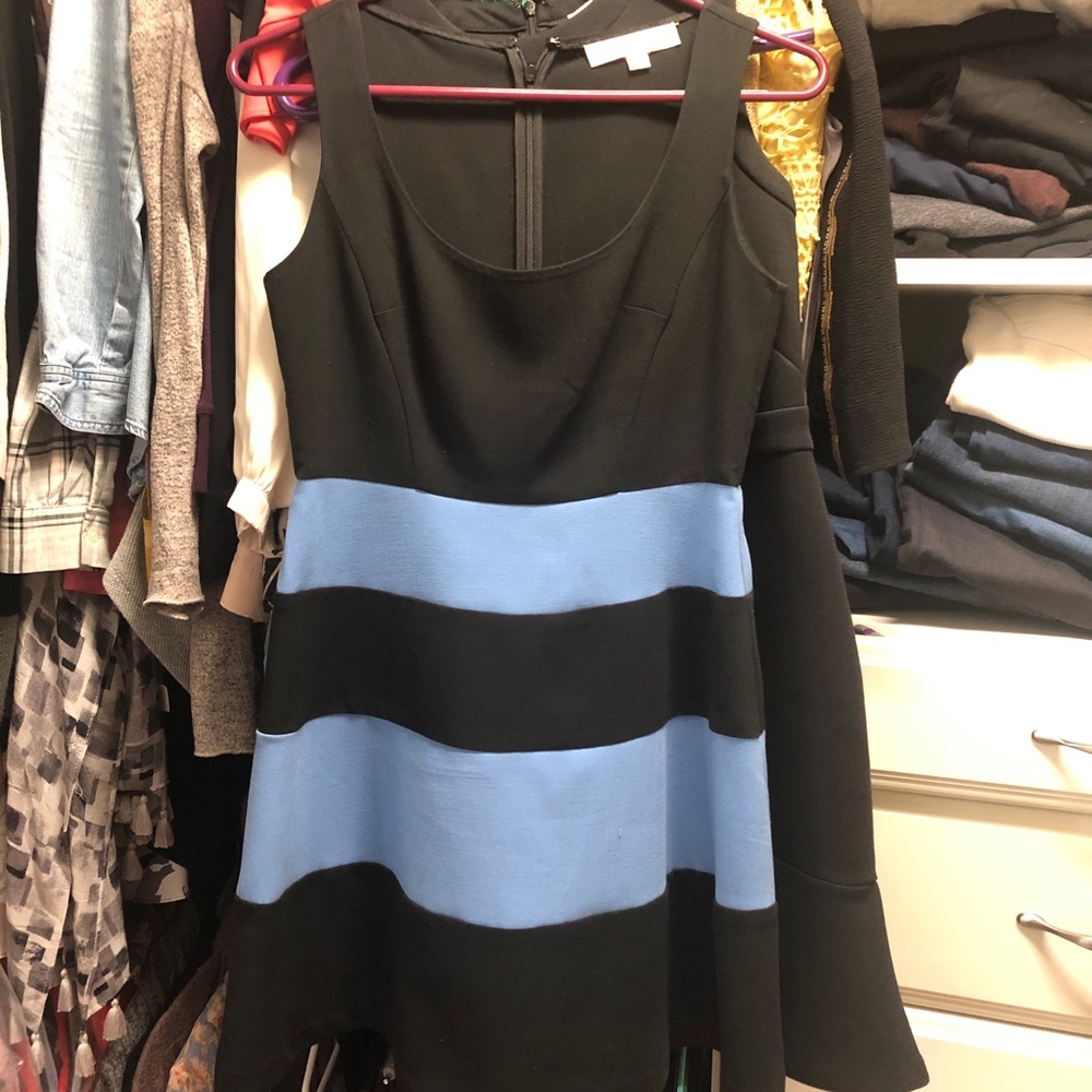 Loft flare short dress